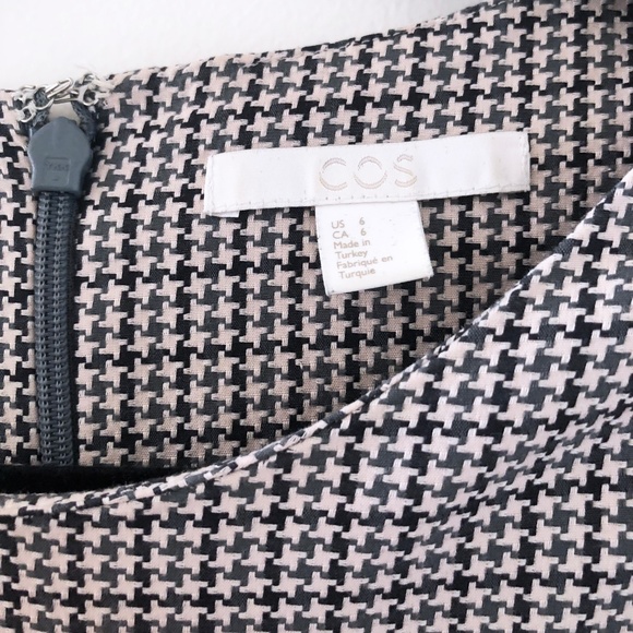 COS houndstooth top with sleeve ties - Picture 7 of 7